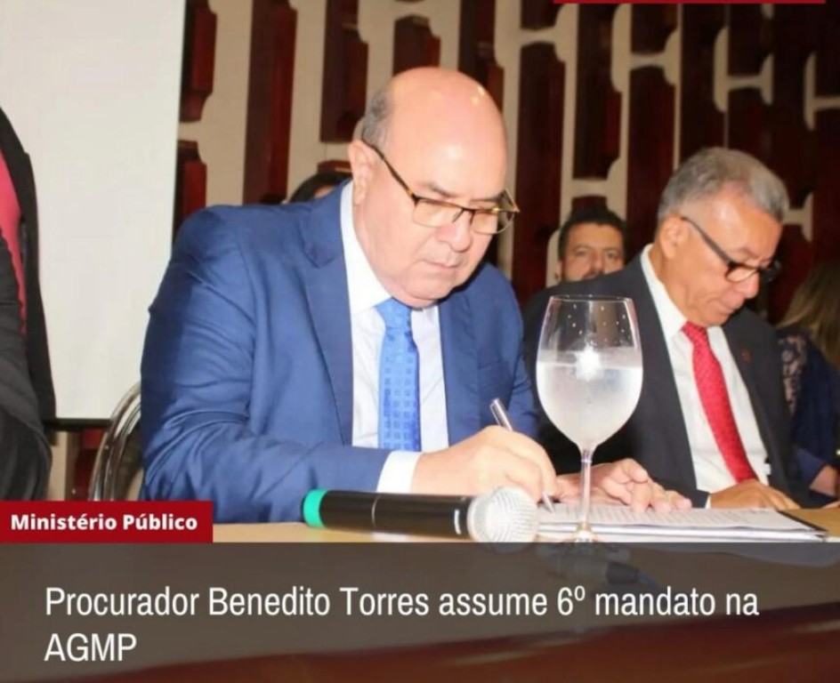 Benedito Torres Neto reassume presidência da AGMP com expressiva vitória e promessas de defesa incansável dos direitos do Ministério Público