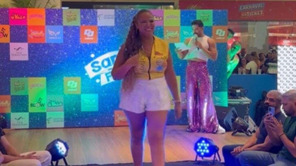 Esposa de Davi Brito, do “BBB 24 é estrela principal de desfile na Bahia: ‘Honraria’