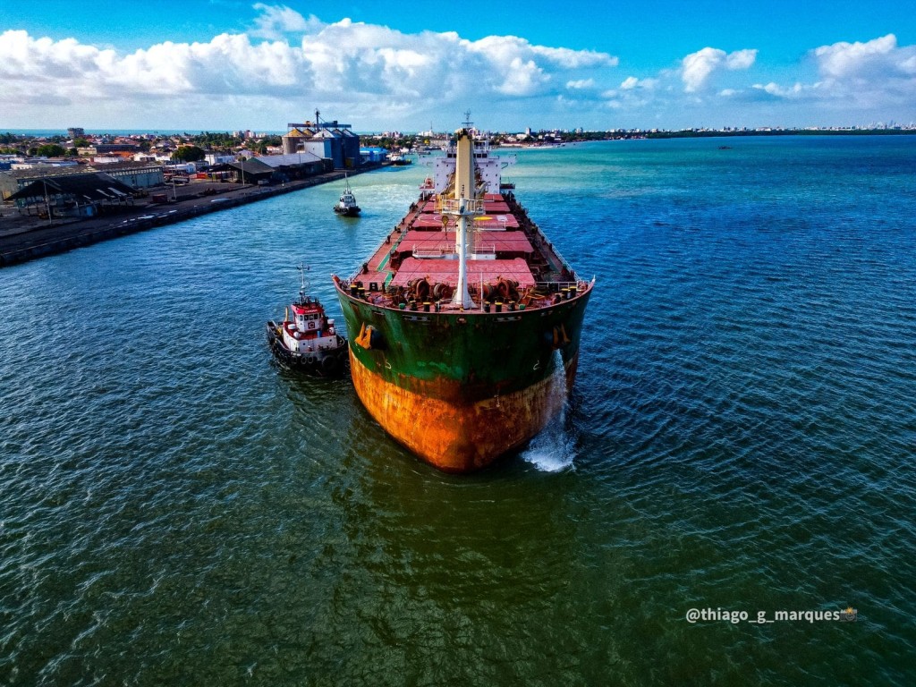 Porto Cabedelo se destaca na descarbonização do transporte marítimo